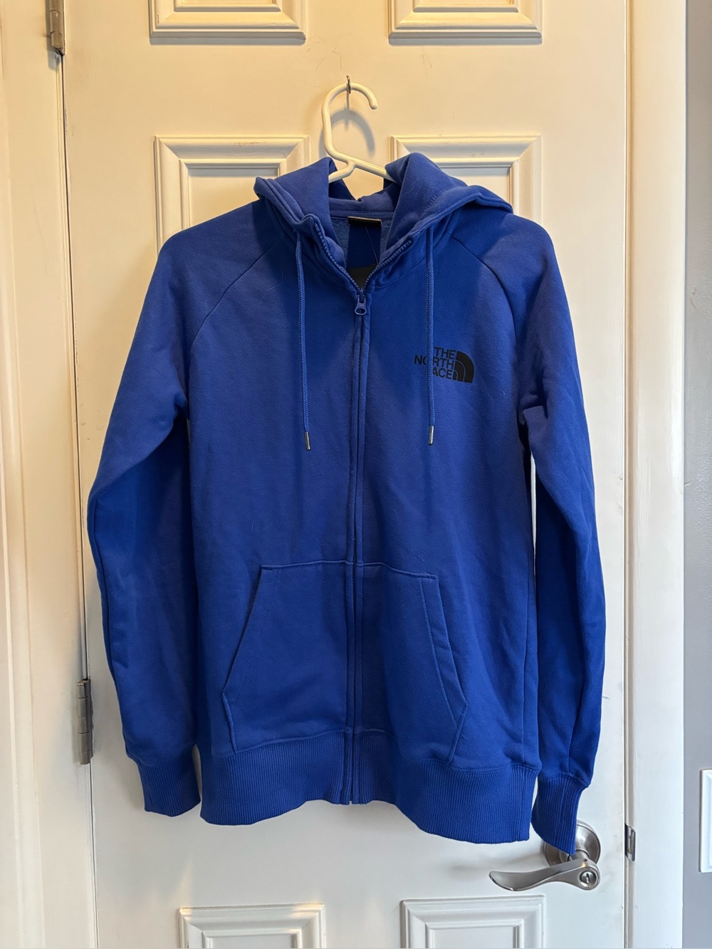 The North Face Blue Full-Zip Hoodie Jacket